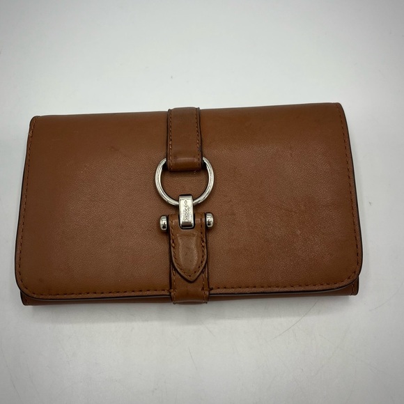 Coach Tan Leather Wallet - Picture 1 of 11